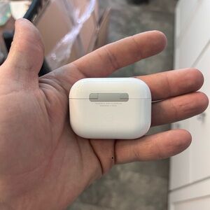 White Wireless Earbuds Charging Case
